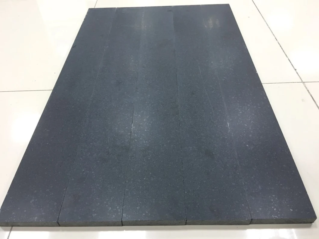 China New G684 Honed Granite Black Pearl Basalt for Wall & Floor