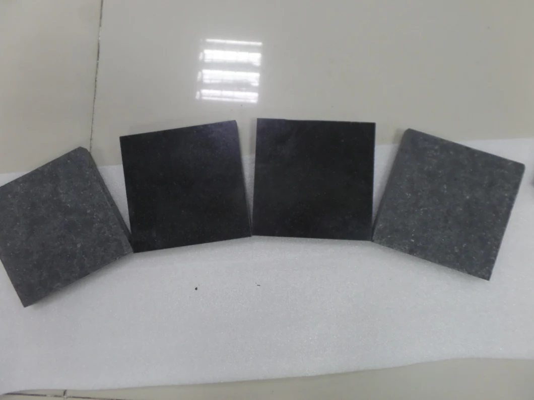 China New G684 Honed Granite Black Pearl Basalt for Wall & Floor